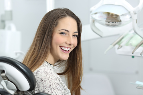 white teeth dentist whitening girl woman smile happy confident vaughan